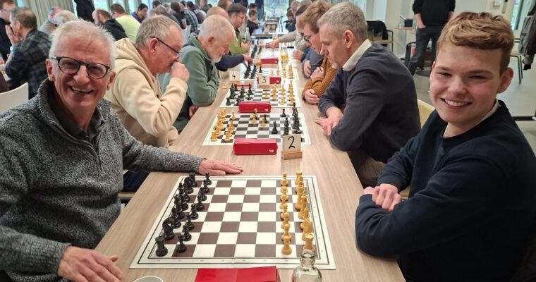 Uitslag 49e schaaktoernooi Schaakvereniging Schijndel
